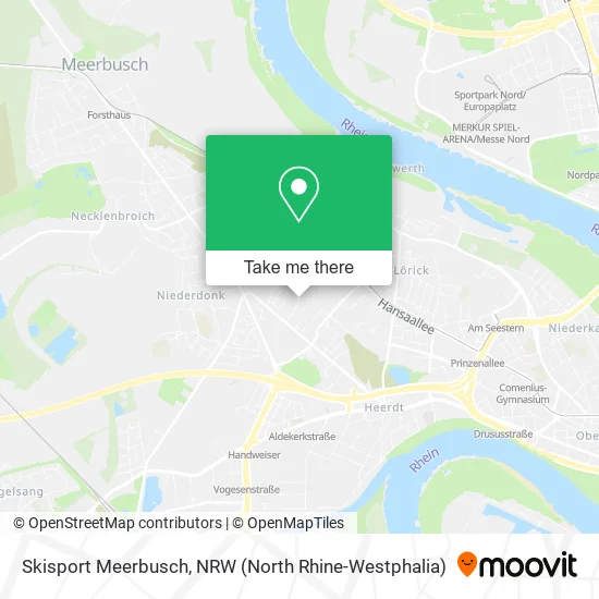 Карта Skisport Meerbusch