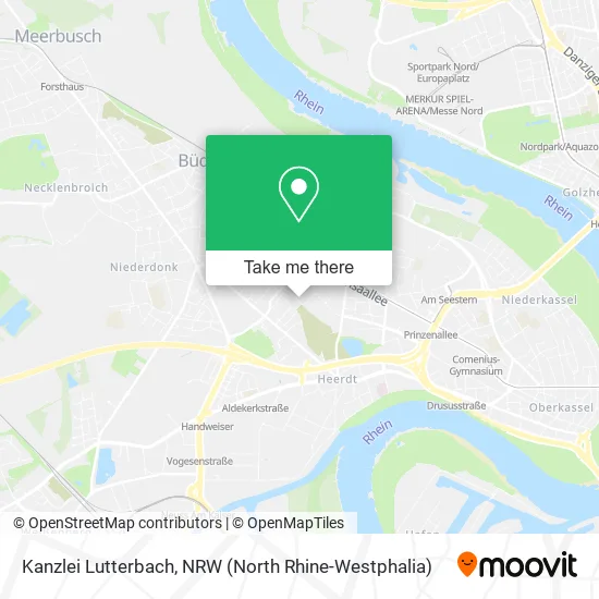 Kanzlei Lutterbach map