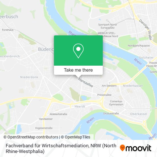 Fachverband für Wirtschaftsmediation map