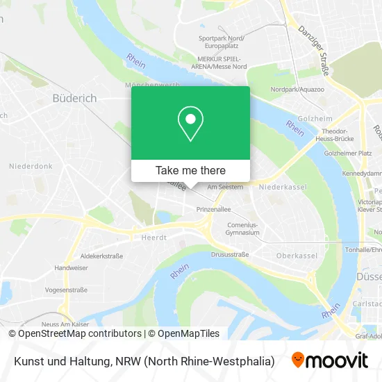 Карта Kunst und Haltung