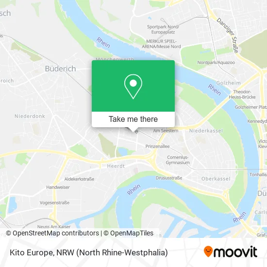 Карта Kito Europe