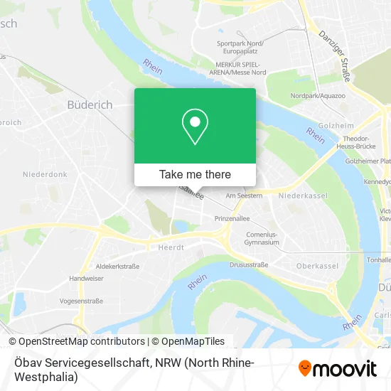 Карта Öbav Servicegesellschaft