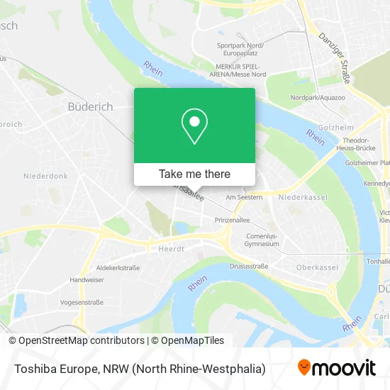 Карта Toshiba Europe