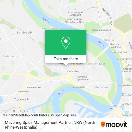 Meyering Spies Management Partner map