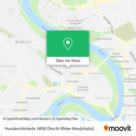 Карта Hundeschmiede