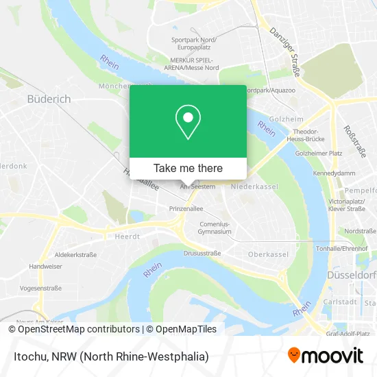 Карта Itochu