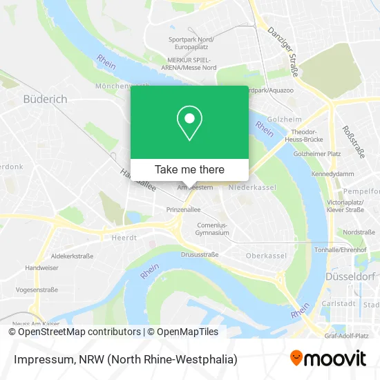 Карта Impressum