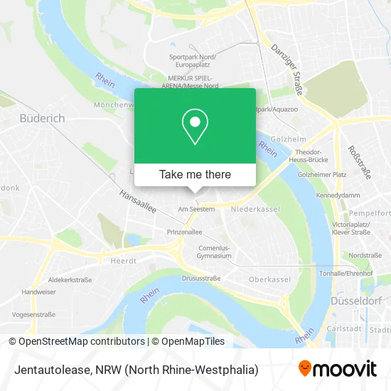 Карта Jentautolease