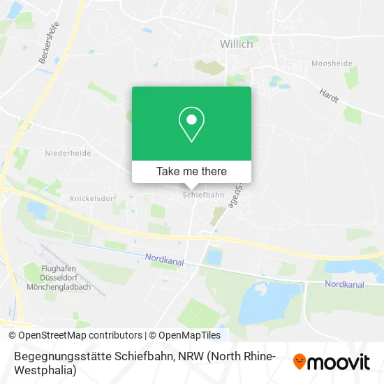 Карта Begegnungsstätte Schiefbahn