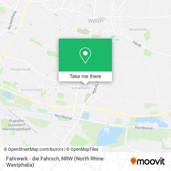 Fahrwerk - die Fahrsch map