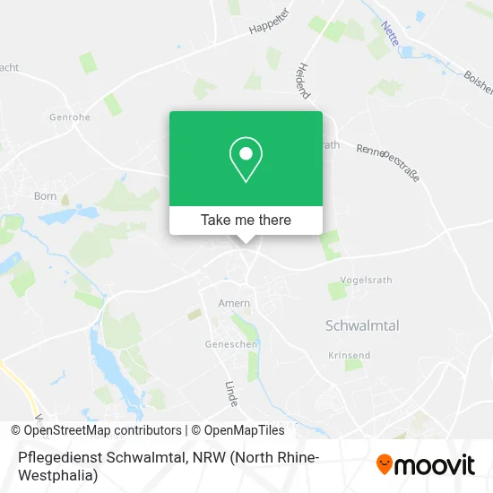 Pflegedienst Schwalmtal map