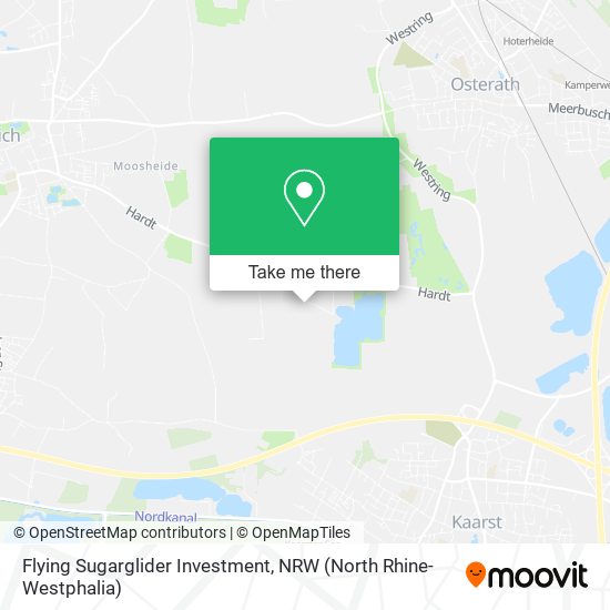 Flying Sugarglider Investment map