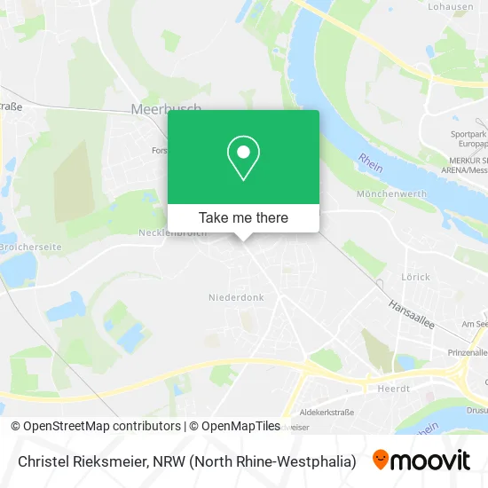 Карта Christel Rieksmeier