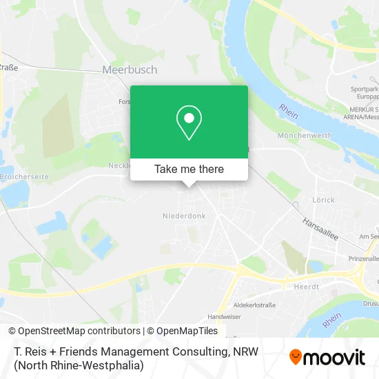 Карта T. Reis + Friends Management Consulting