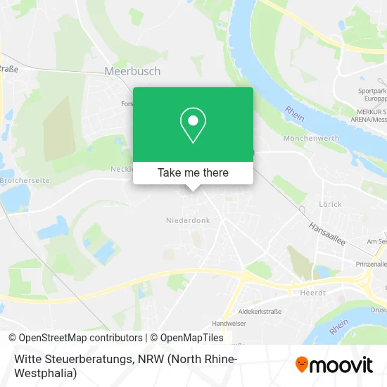 Witte Steuerberatungs map