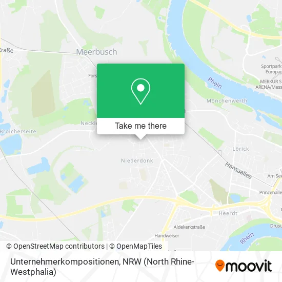 Карта Unternehmerkompositionen