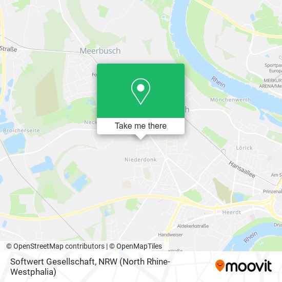 Softwert Gesellschaft map