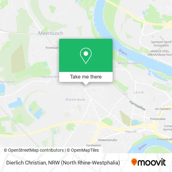 Карта Dierlich Christian