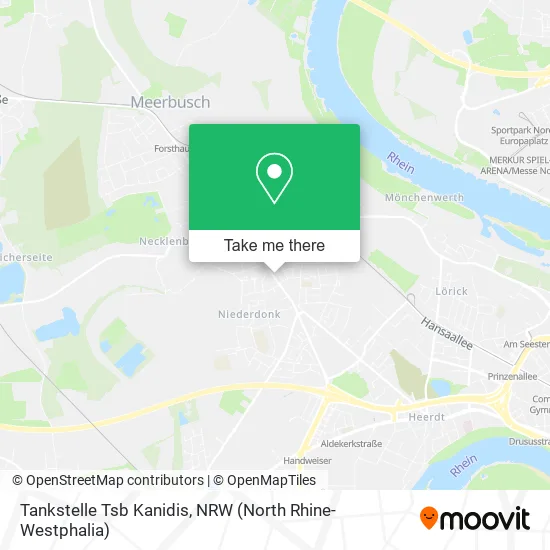 Карта Tankstelle Tsb Kanidis