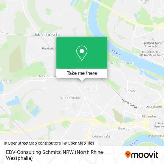 Карта EDV-Consulting Schmitz