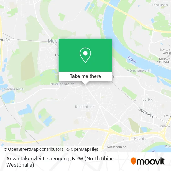 Карта Anwaltskanzlei Leisengang