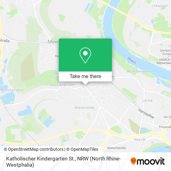 Katholischer Kindergarten St. map