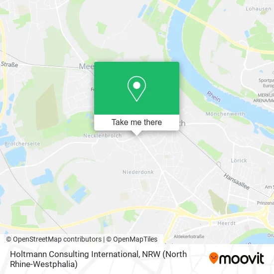 Карта Holtmann Consulting International