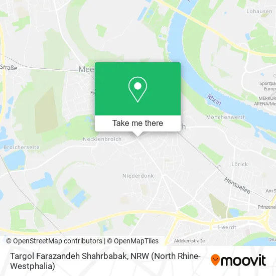 Карта Targol Farazandeh Shahrbabak