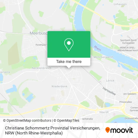 Christiane Schommertz Provinzial Versicherungen map