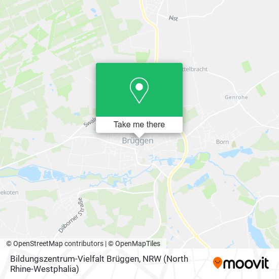Bildungszentrum-Vielfalt Brüggen map