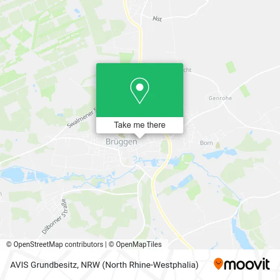 Карта AVIS Grundbesitz