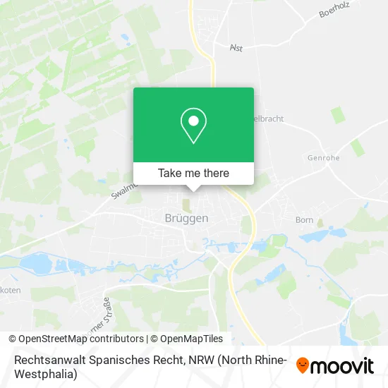 Карта Rechtsanwalt Spanisches Recht