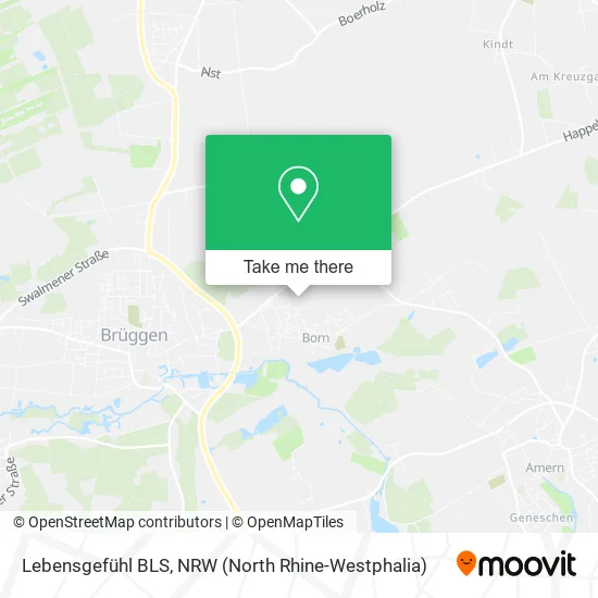 Lebensgefühl BLS map