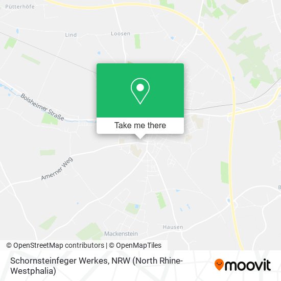 Schornsteinfeger Werkes map