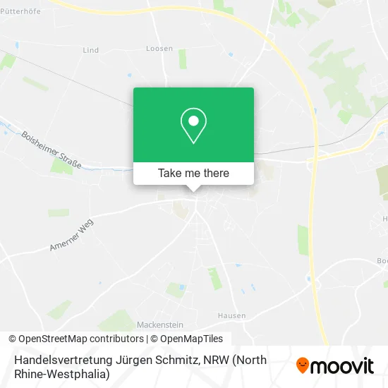 Карта Handelsvertretung Jürgen Schmitz
