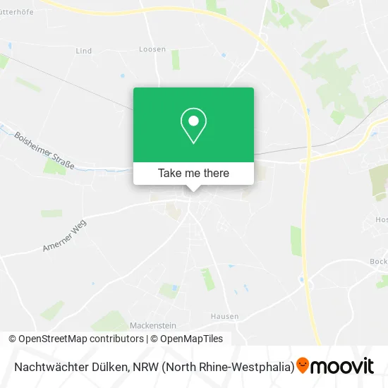 Карта Nachtwächter Dülken