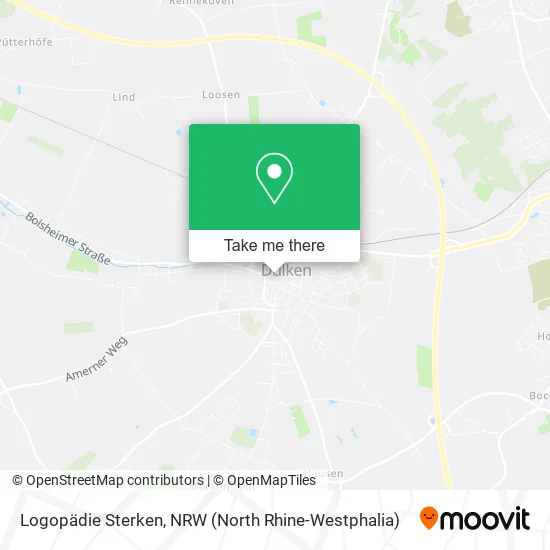 Карта Logopädie Sterken