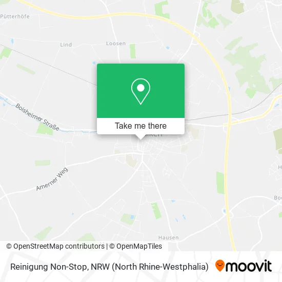Карта Reinigung Non-Stop