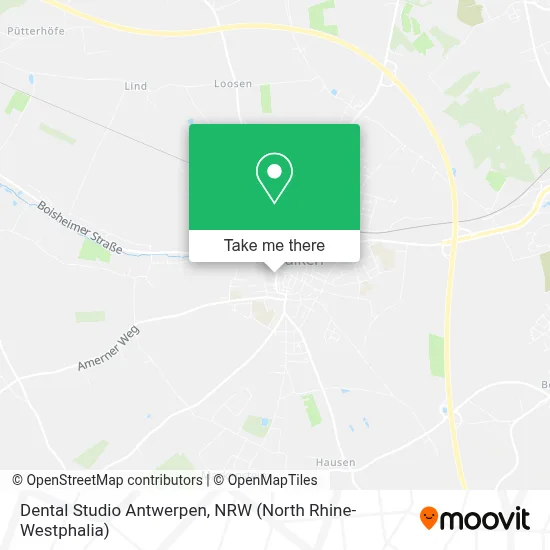Dental Studio Antwerpen map
