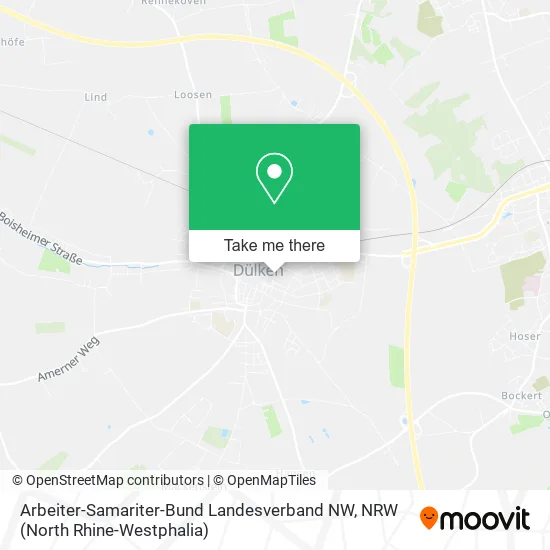 Карта Arbeiter-Samariter-Bund Landesverband NW