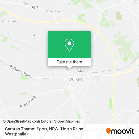 Карта Carsten Thamm Sport