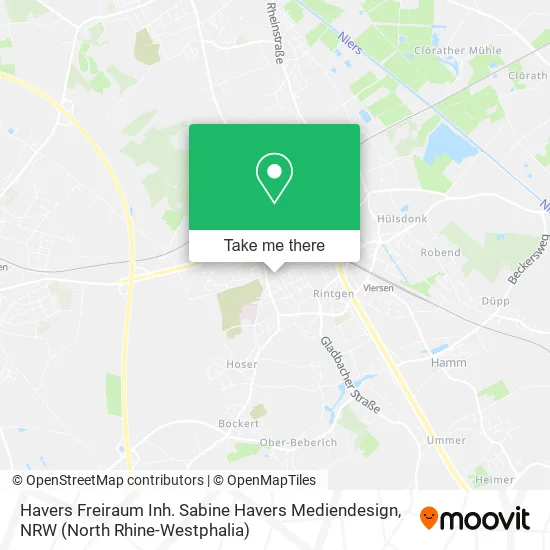 Карта Havers Freiraum Inh. Sabine Havers Mediendesign