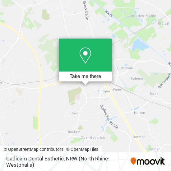 Cadicam Dental Esthetic map