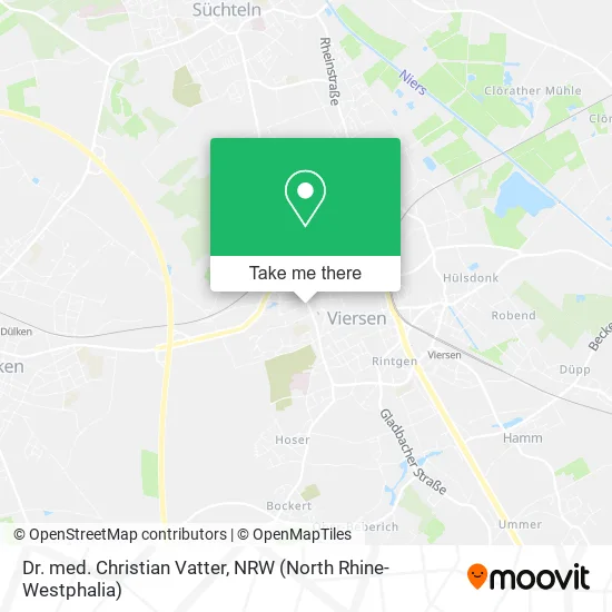 Карта Dr. med. Christian Vatter
