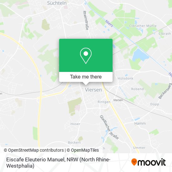 Eiscafe Eleuterio Manuel map