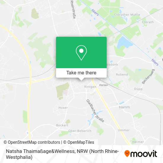 Карта Natsha Thaimaßage&Wellness