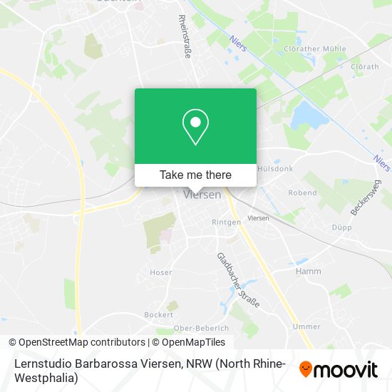 Lernstudio Barbarossa Viersen map