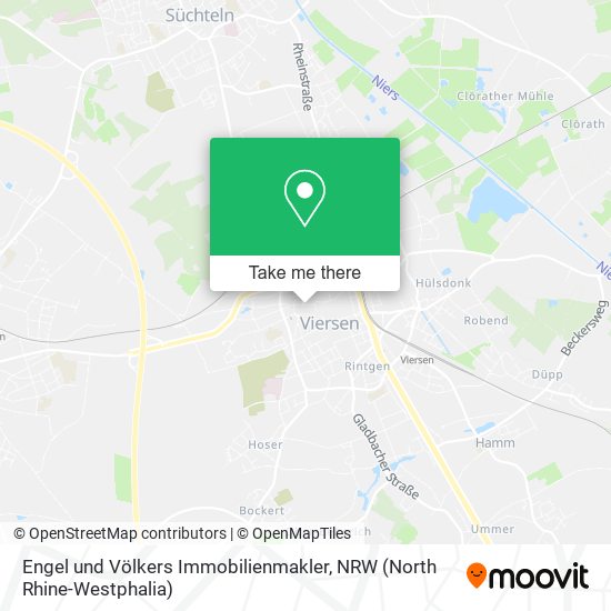 Engel und Völkers Immobilienmakler map