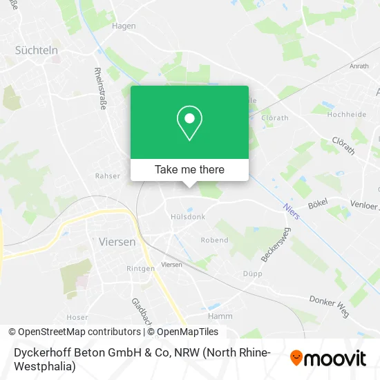 Dyckerhoff Beton GmbH & Co map
