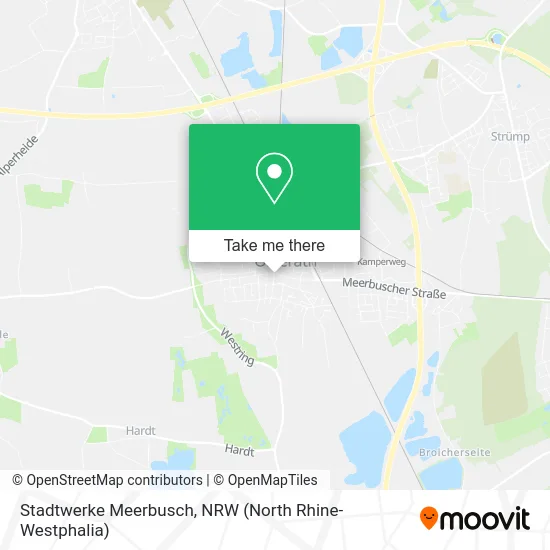 Stadtwerke Meerbusch map
